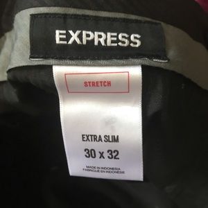 Express slim fit pants